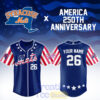 Syracuse Mets x America 250th Anniversary Custom Baseball Jersey