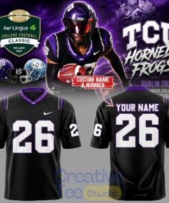 TCU Horned Frogs x Aer Lingus College Football Classic Jersey