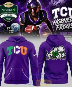 TCU Horned Frogs x Aer Lingus College Football Classic Hoodie