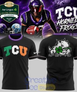 TCU Horned Frogs x Aer Lingus College Football Classic T-Shirt