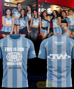 TWICE This Is For World Tour 2026 Signature T-Shirt TWICE This Is For World Tour 2026 Signature T-Shirt