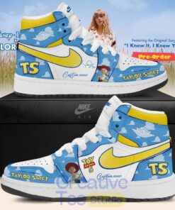 Taylor Swift x Toy Story 5 “I Knew It, I Knew You” Custom Air Jordan 1 Shoes
