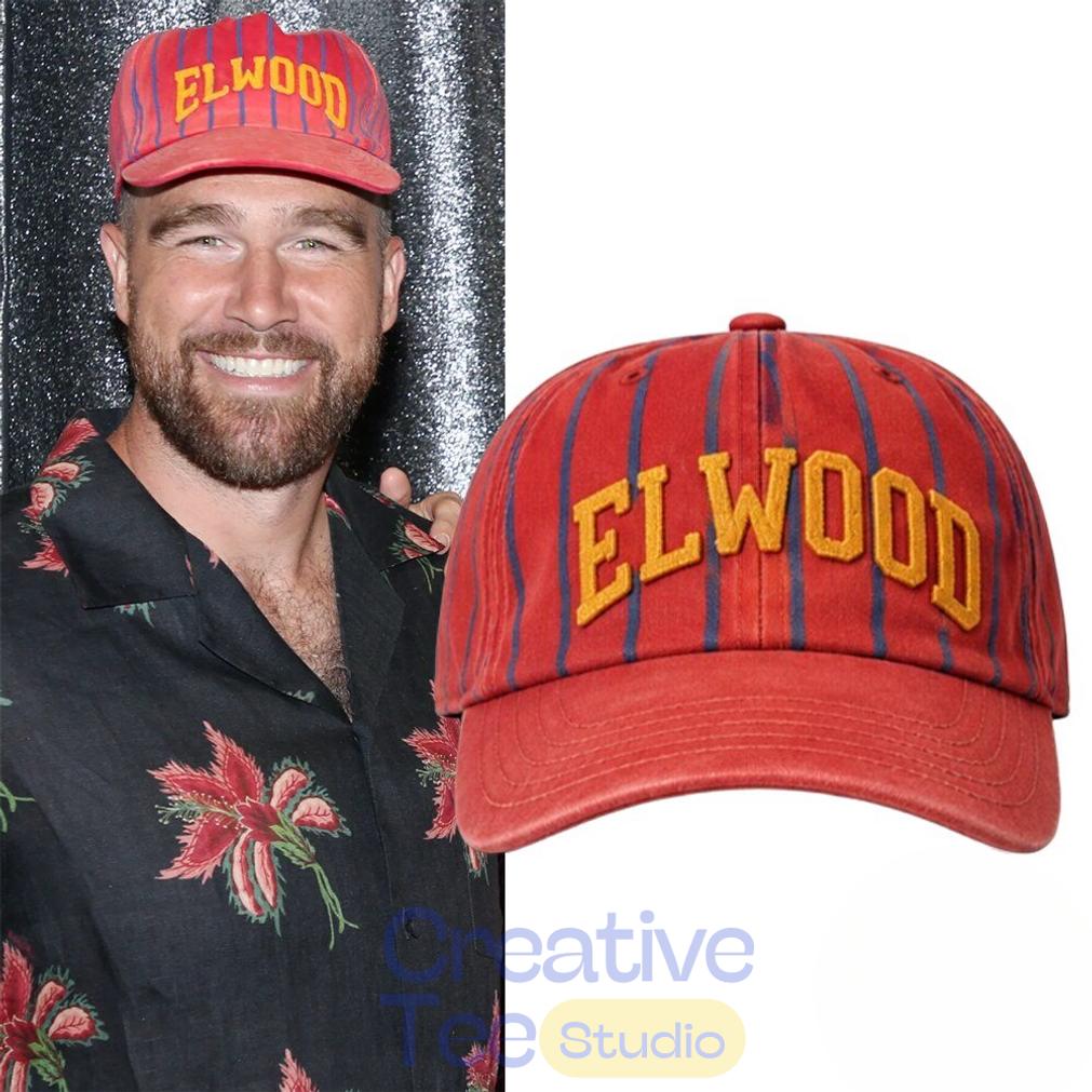 Taylor Travis Kelce Elwood Hat At Backstage Oh Mary Cap Taylor Travis Kelce Elwood Hat At Backstage Oh Mary Cap