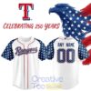 Texas Rangers America’s 250th Baseball Jersey