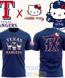 Texas Rangers x Hello Kitty Night T-Shirt