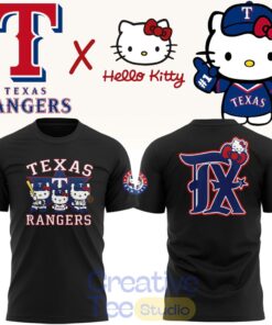 Texas Rangers x Hello Kitty Night T-Shirt
