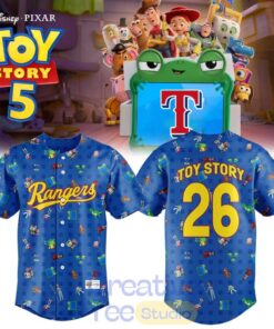 Texas Rangers x Toy Story Night 2026 Baseball Jersey