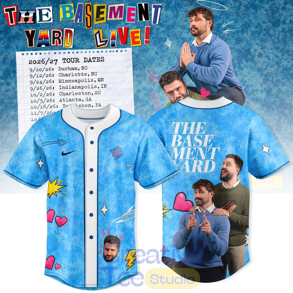The Basement Yard Live 2026 Special Baseball Jersey The Basement Yard Live 2026 Special Baseball Jersey
