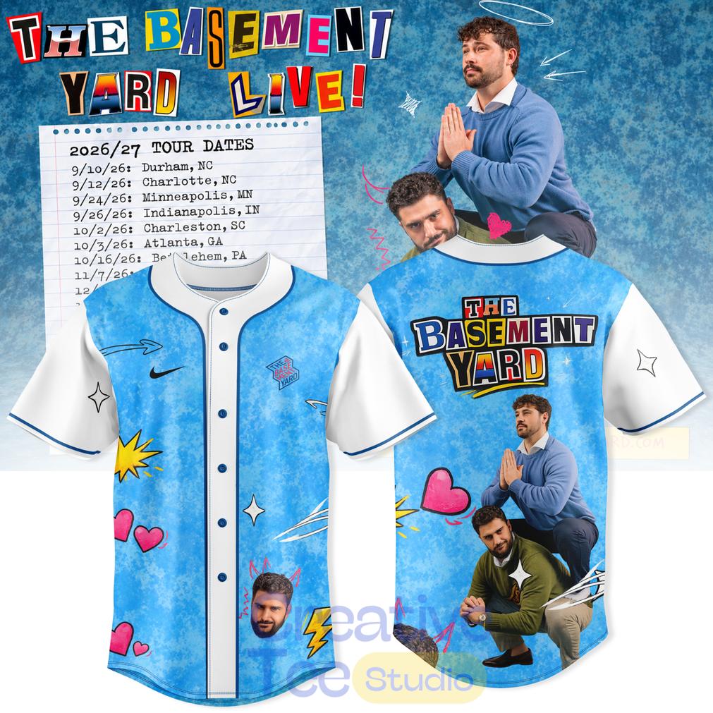 The Basement Yard Live 2026 Special Baseball Jersey The Basement Yard Live 2026 Special Baseball Jersey