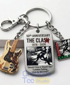The Clash 50th Anniversary Collector’s Keychain