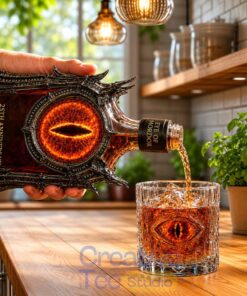 The Lord of the Rings Eye of Sauron Whiskey Bottle