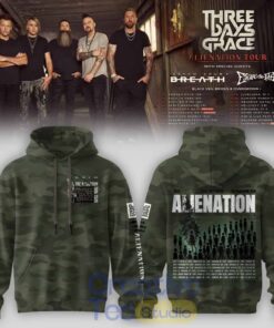 Three Days Grace Alienation Tour 2026 Special Hoodie