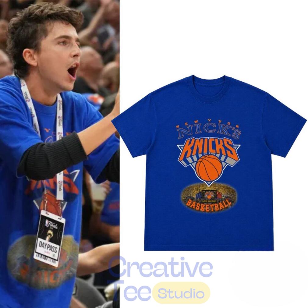 Timothee Chalamet Knicks Game 5 Shirt Timothee Chalamet Knicks Game 5 Shirt