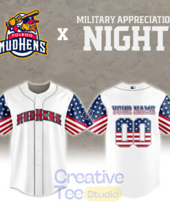 Toledo Mud Hens x 2026 Military Appreciation Night Custom Baseball Jersey