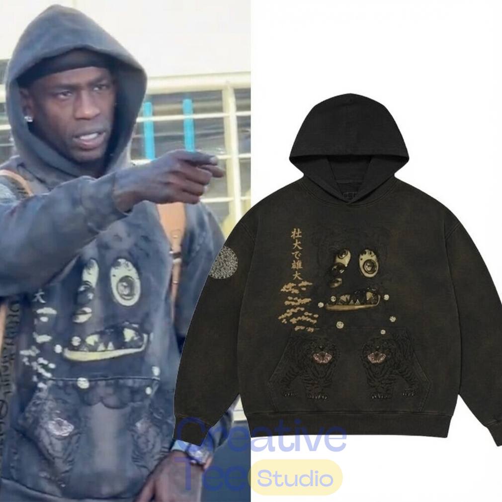 Travis Scott Cactus Jack x Takashi Murakami Hollow Hoodie Travis Scott Cactus Jack x Takashi Murakami Hollow Hoodie