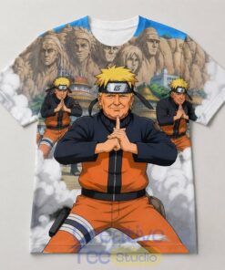 Trump Naruto 2026 Special 3D T-Shirt