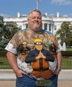 Trump Naruto 2026 Special 3D T-Shirt
