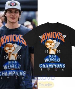 Tyler Kolek 1993 New York Knicks NBA World Champions Parade T-Shirt Tyler Kolek 1993 New York Knicks NBA World Champions Parade T-Shirt