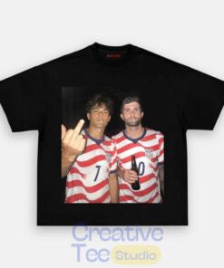 USA Drinking Football Fans T-Shirt