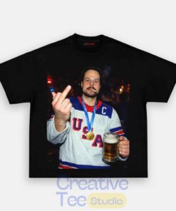 USA Hockey AUSTON Champion Middle Finger Shirt