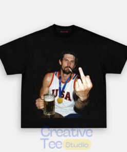 USA Hockey CONNOR After Hours Middle Finger T-Shirt