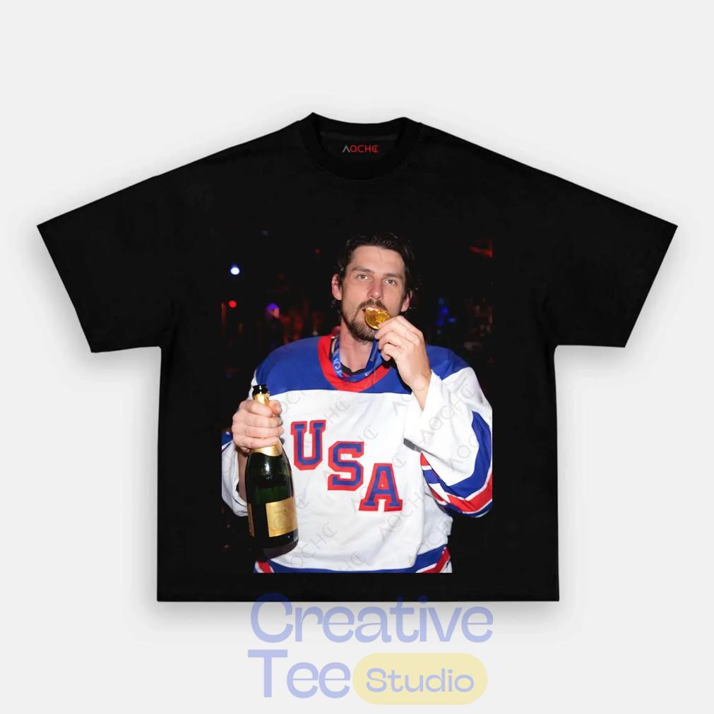 USA Hockey CONNOR Champion Drunk Shirt USA Hockey CONNOR Champion Drunk Shirt