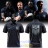 USMNT 2026 Stripes Match Black Edition Polo