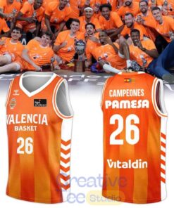 Valencia Basket 2026 Liga Endesa Champions Basketball Jersey