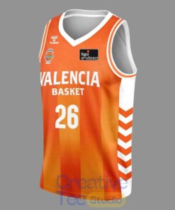 Valencia Basket 2026 Liga Endesa Champions Basketball Jersey