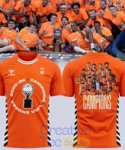 Valencia Basket 2026 Liga Endesa Champions T-Shirt