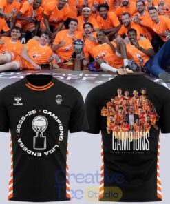 Valencia Basket 2026 Liga Endesa Champions T-Shirt