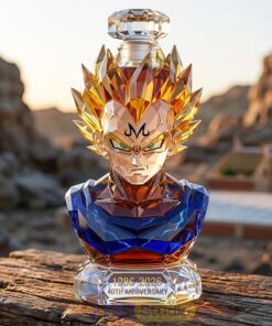 Vegeta Prince of Destruction 40th Anniversary Whiskey Bottle