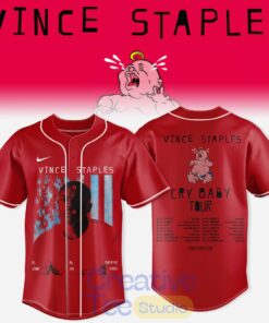 Vince Staples – Cry Baby Tour Jersey