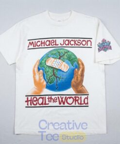 Vintage 1993 Michael Jackson Heal The World Super Bowl XXVII Halftime Show Shirt