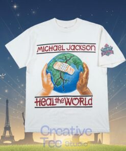 Vintage 1993 Michael Jackson Heal The World Super Bowl XXVII Halftime Show Shirt