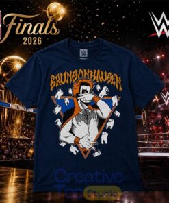 WWE x NBA Finals 2026 Danhausen Jalen Brunson Brunsonhausen T-Shirt