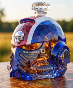 Warhammer 40K 40th Anniversary Whiskey Bottle