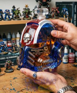 Warhammer 40K 40th Anniversary Whiskey Bottle
