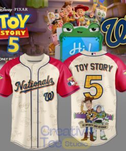 Washington Nationals x Toy Story 5 Theme Nights Baseball Jersey