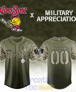 Worcester Red Sox x Military Appreciation Night Custom Baseball Jersey