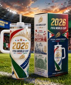 World Cup 2026 40 Oz Tumbler With Handle
