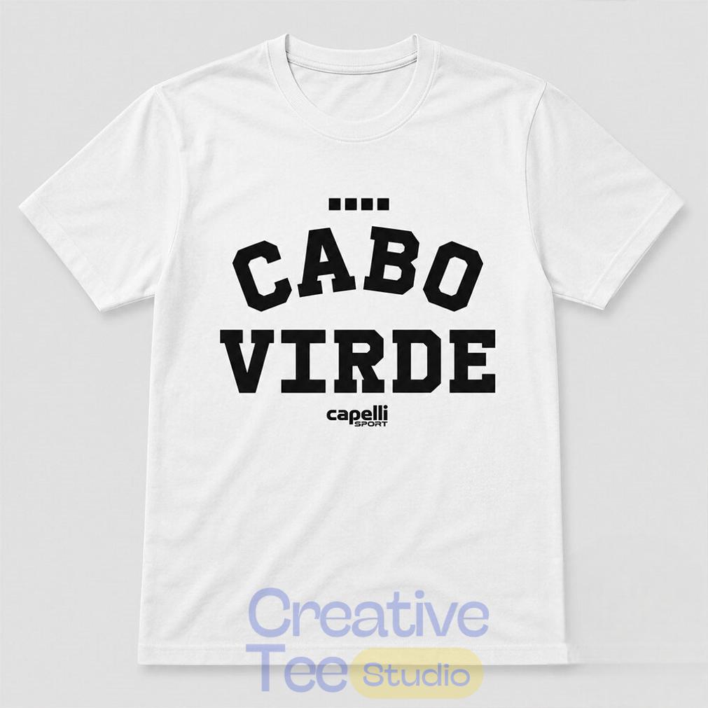 World Cup 2026 Capelli Cabo Verde T-Shirt World Cup 2026 Capelli Cabo Verde T-Shirt