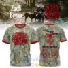 Zach Bryan With Heaven On Tour 2026 Camo T-Shirt
