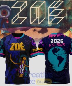Zoé MEMOREX + REXSEXEX + MÁS Tour 2026 T-Shirt