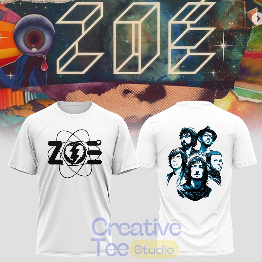 Zoé MEMOREX + REXSEXEX + MÁS Tour 2026 T-Shirt Zoé MEMOREX + REXSEXEX + MÁS Tour 2026 T-Shirt