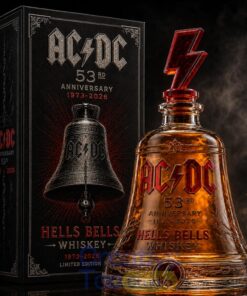 AC/DC 53rd Anniversary 1973-2026 Hells Bells Whiskey Bottle