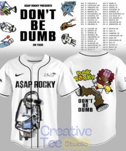ASAP Rocky DON’T BE DUMB WORLD TOUR 2026 Jersey