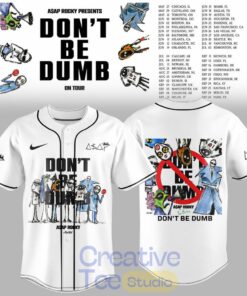 ASAP Rocky DON’T BE DUMB WORLD TOUR 2026 Jersey