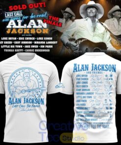 Alan Jackson x Tennessee Titans “Last Call – The Finale” At Nissan Stadium White Shirt