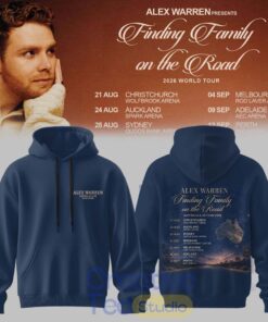 Alex Warren: Finding Family on the Road AUS & NZ Tour 2026 Limited Hoodie